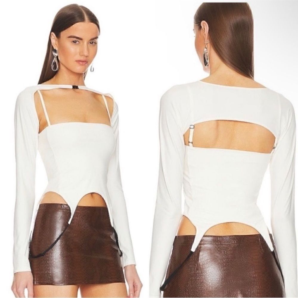 Miaou NWT Phoenix Top Crème
Size Large MSRP $235